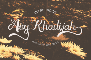 Aisy Khadijah: The Font That Breathes Life Into Branding