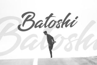Batoshi: A Script Handwritten Font for Modern Web Design