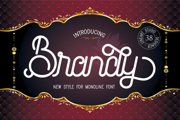 Brandy: A Script Handwritten Font for Creative Crafters and Product Designers