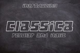 Classica: The Font That Elevates Your Campaigns with a Playful Touch