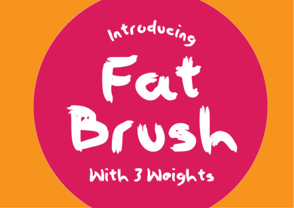 Fat Brush: A Script Handwritten Font for Real-World Branding