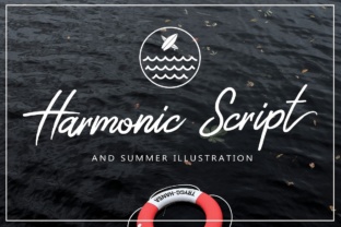 Harmonic Script for Bold Branding and Creative Design