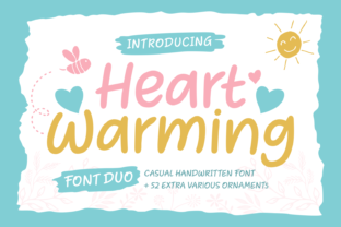 Heart Warming: A Script Handwritten Font for Creative Product Design