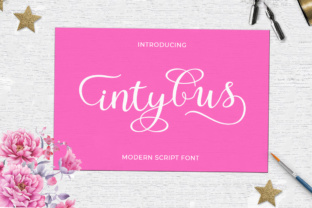 Intybus Script: A Trendy Font for Handmade Creators