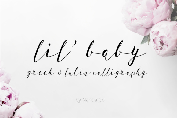 Lil Baby Script for Editorial Design and Creative Branding