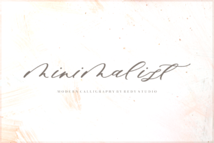 Minimalist Script for Elegant Design and Craft Projects