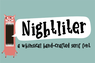 Nightliter: A Script Handwritten Font for Editorial Design and Branding
