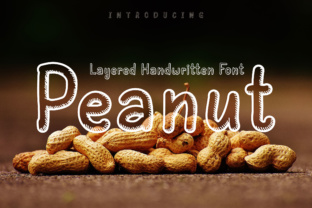 Peanut Font for Handmade Creators and Design Enthusiasts