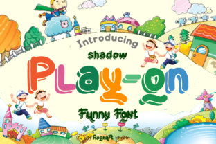 Play-on: A Bold Serif Font for Creative Projects