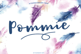 Pommie: A Script Font for Modern Editorial Design