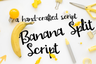 Premium Font for Branding: PN Banana Split Script