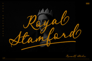 Royal Stamford: The Script Font That Elevates Your Brand’s Visual Story