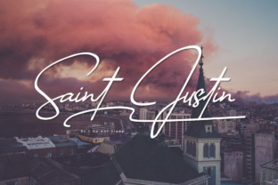 Saint Justin Font Review: Elegant Script for Designers