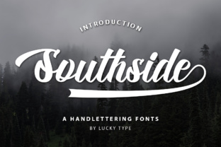 Southside Script: A Vintage Feminine Font for Editorial Design