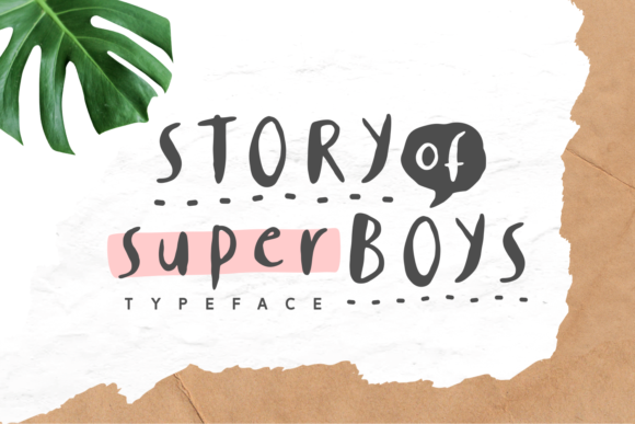Story of Super Boys: The Font That Brings Playful Branding to Life