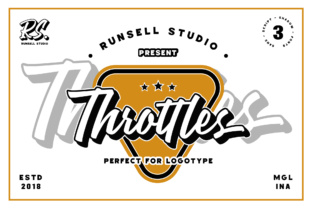 Throttles: The Font That Elevates Your Brand’s Visual Identity