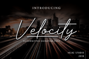 Velocity: The Font That Makes Your Campaigns Stand Out